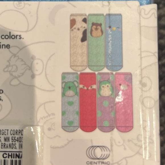 NWT:: Squishmallow- 7 Days Cozy kids socks - kids shoe size 3-10 - Picture 4 of 4